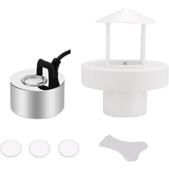 350ml/H Mist Maker Metal Fogger Atomizer for Water Fountain Pot Rockery Sink - Picture 1 of 7